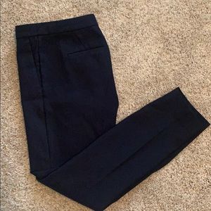 J.Crew Navy Skinny Slacks size 8
